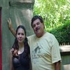 My father and I at the Bronx Zoo in July.